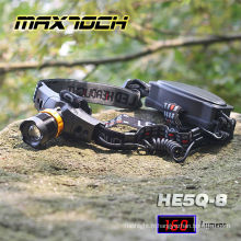Maxtoch HE5Q-8 Flashtorch Cree Q5 réglable Cree LED Headlight